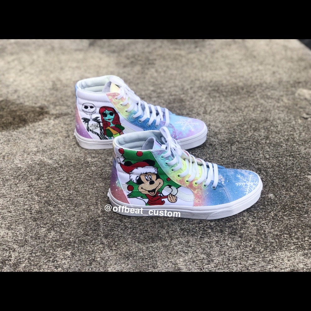 Color changing custom vans